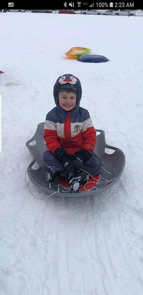 Time for sledding!